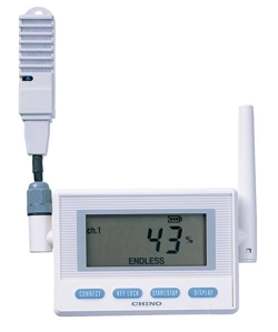監視機能付き無線温湿度データロガー ワイヤレスウォッチャ MD8002-N00 KN31090471