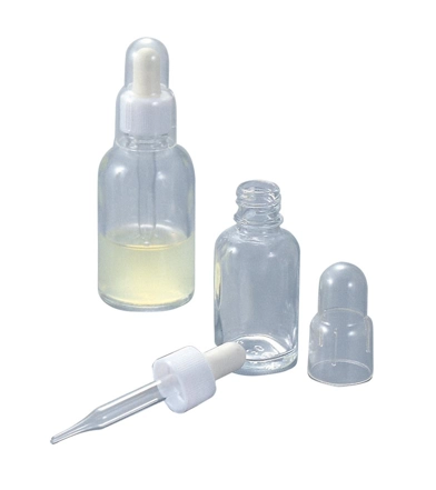 丸型スポイト瓶 100mL 白 KN31310407