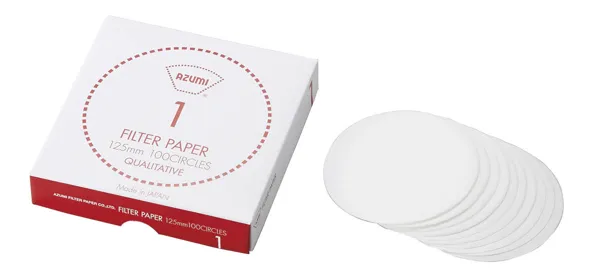 安積濾紙 定性ろ紙 (1箱100枚入)