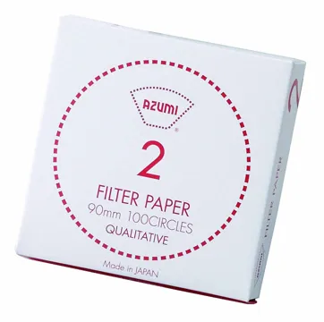 安積濾紙 定性ろ紙 (1箱100枚入)