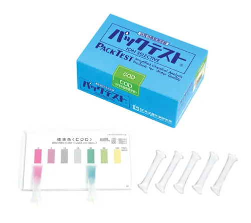 簡易水質検査器 パックテスト 亜硝酸 亜硝酸体窒素 高濃度 WAK-NO2-C KN31640831