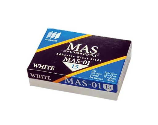 MASコートスライドグラス S9441  スーパーフロスト 白 KN33210876