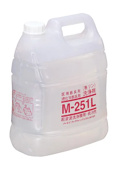 超音波洗浄器用洗剤 MU-251L 液体タイプ4L KN33280525