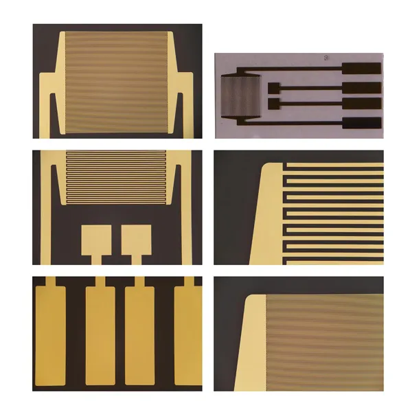 くし型電極(金蒸着ガラス) 100μ KN33310725
