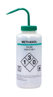 薬品識別洗浄瓶 メタノール用　250mL KN33401303