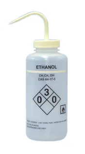 薬品識別洗浄瓶 エタノール用　250mL KN33401304