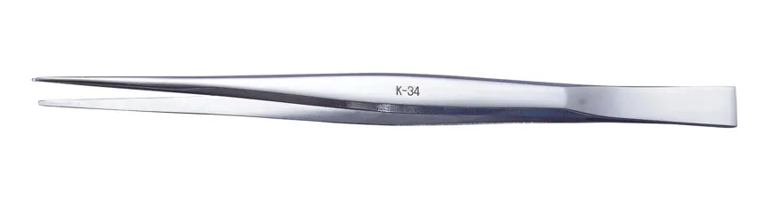 KFIピンセット K-34 165mm ロングタイプ KN33450209