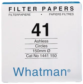 ワットマン定量ろ紙　（１００枚）　グレード４１　９０ｍｍφ KN33610142