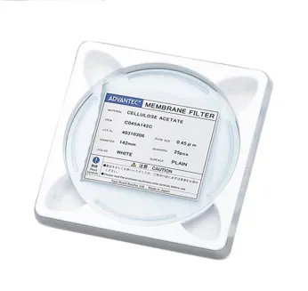 セルロースアセテートメンブレンフィルタＣ０４５Ａ１４２Ｃ　（２５枚） KN33610626