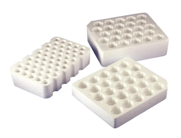 発泡スチロール製遠沈管ラック（１５ｍＬ用）　４３１３５５ KN33630290