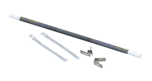 シリコニット発熱体(棒型・クランプ式)