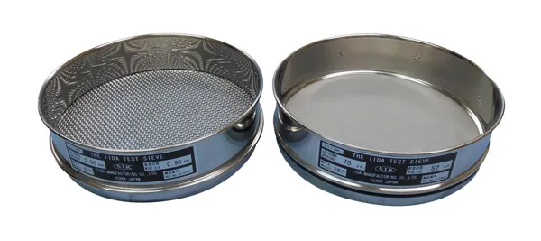 試験用ふるい (オールステンレス製)普及型100×43mmH