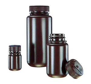 ナルゲンＰＥ褐色広口試薬瓶　３０ｍＬ１２入　２１０６−０００１ KN37430110