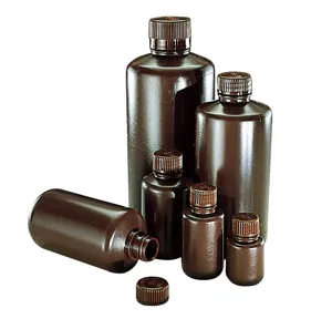 ナルゲンＰＥ褐色細口試薬瓶　１５ｍＬ　１２入　２００４−９０５０ KN37430121