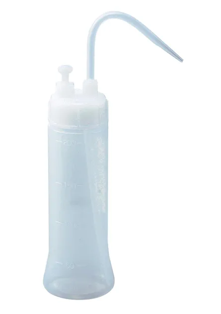 ポリ洗浄瓶 スリム型 B型 200 KN37430330