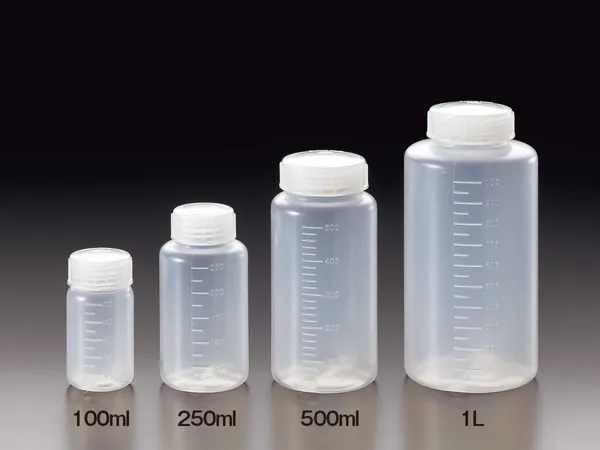 業務用個包装サンプラEOG滅菌ボトル（PP広口）100ｍL 200本 SAN17014-CASE