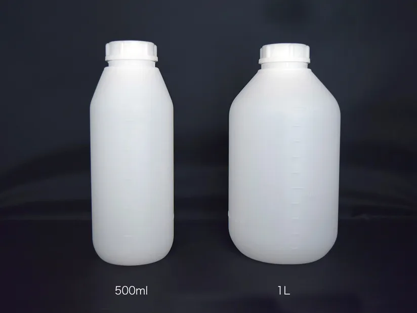 PEクリーンボトル丸型 (UN規格) ナチュラル 1L SAN30908